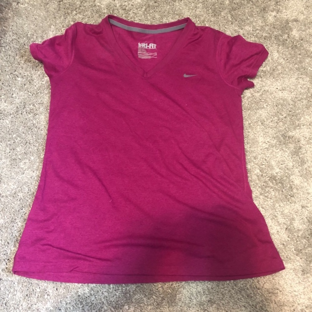 Nike Dri-fit V-neck tee - Picture 1 of 3